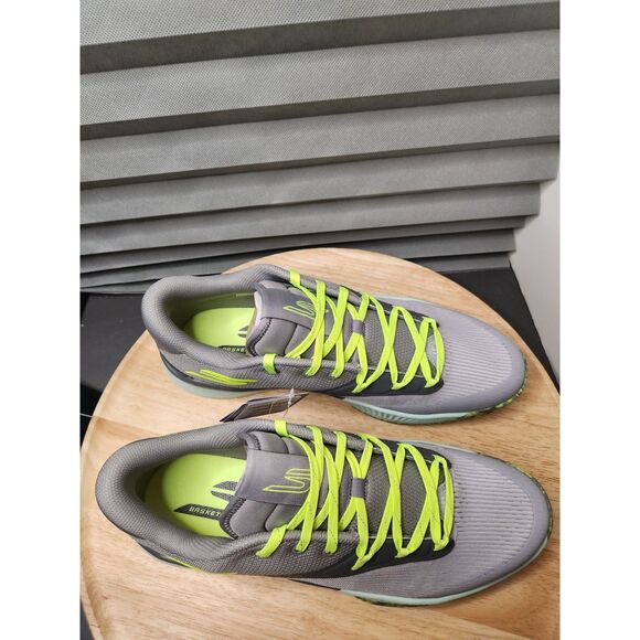 Skechers SKX Nexus Men’s Size 14 Basketball Shoes – Charcoal & Green - Picture 7 of 12